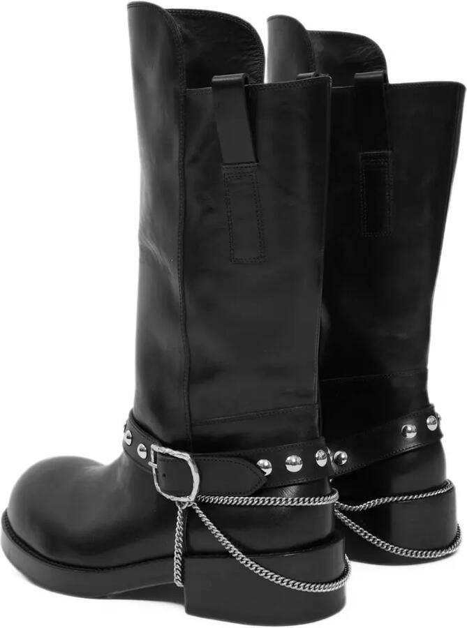 Ann Demeulemeester Edeed buckled riding boots Zwart - Foto 3