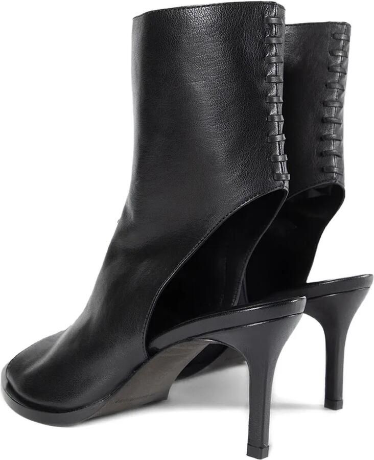 Ann Demeulemeester Elvy leren pumps met open neus Zwart - Foto 3