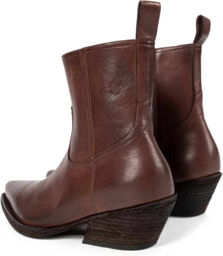Ann Demeulemeester Enkellaarzen met puntige neus Bruin - Foto 2