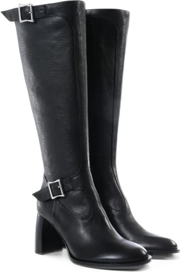 Ann Demeulemeester Gida knielaarzen met gespdetail Zwart - Foto 2