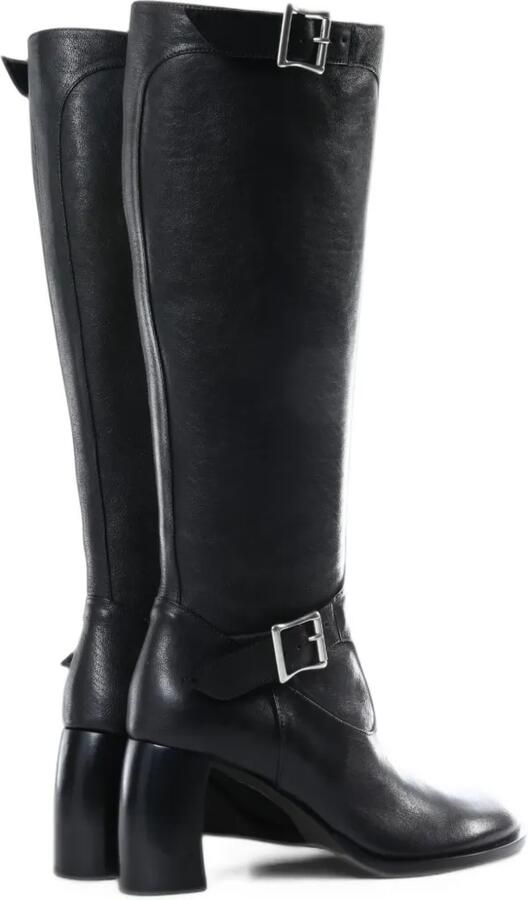 Ann Demeulemeester Gida knielaarzen met gespdetail Zwart - Foto 3