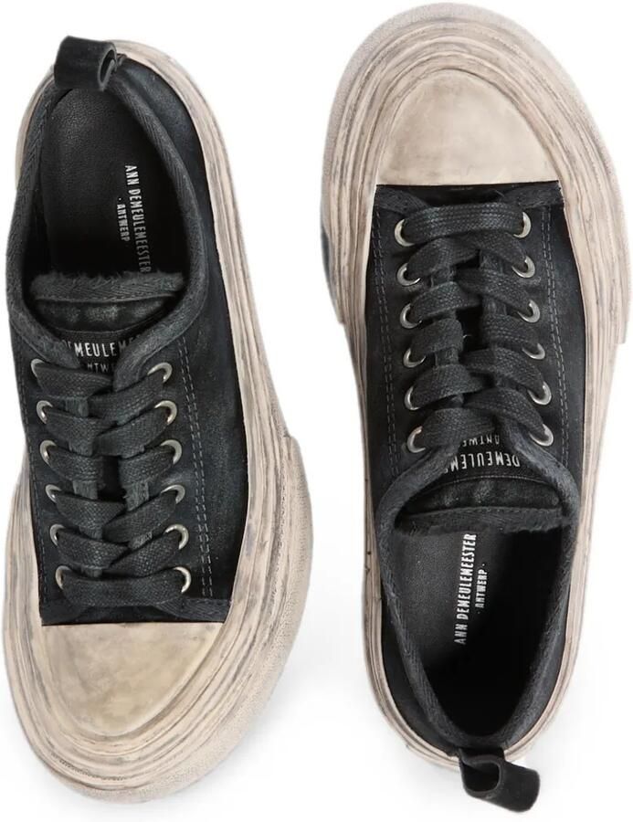 Ann Demeulemeester Halli leren sneakers Zwart - Foto 3