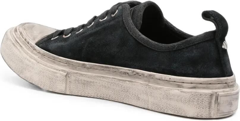Ann Demeulemeester Halli sneakers met gerafeld effect Zwart