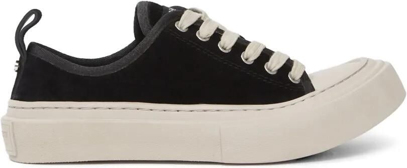 Ann Demeulemeester Halli suède sneakers met plateauzool Zwart