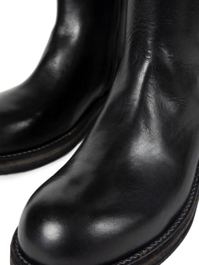 Ann Demeulemeester Helfred enkellaarzen Zwart - Foto 2