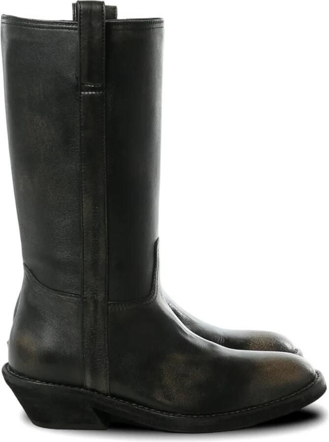 Ann Demeulemeester Latix cowboylaarzen Zwart