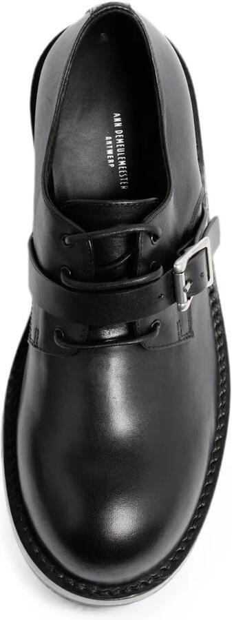 Ann Demeulemeester Leren Oxford schoenen Zwart - Foto 5