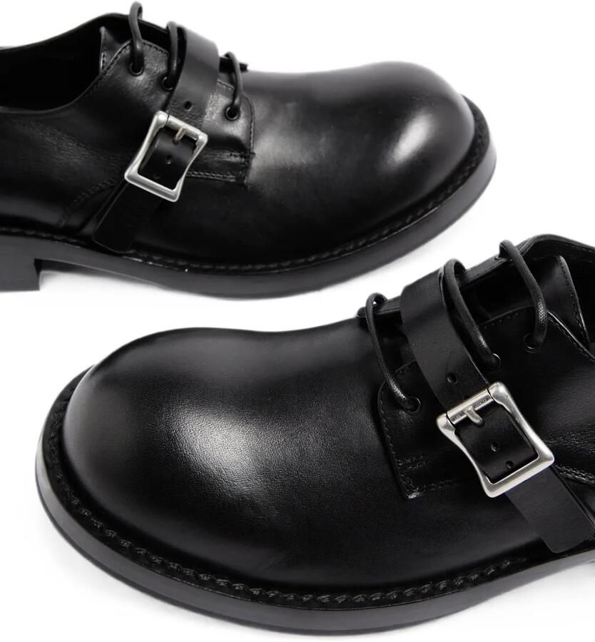 Ann Demeulemeester Leren Oxford schoenen Zwart - Foto 2