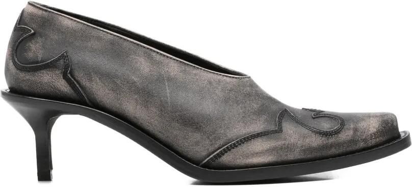 Ann Demeulemeester Leren pumps Zwart