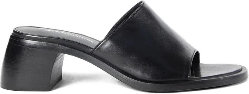 Ann Demeulemeester Nappa plonge leren pumps Zwart