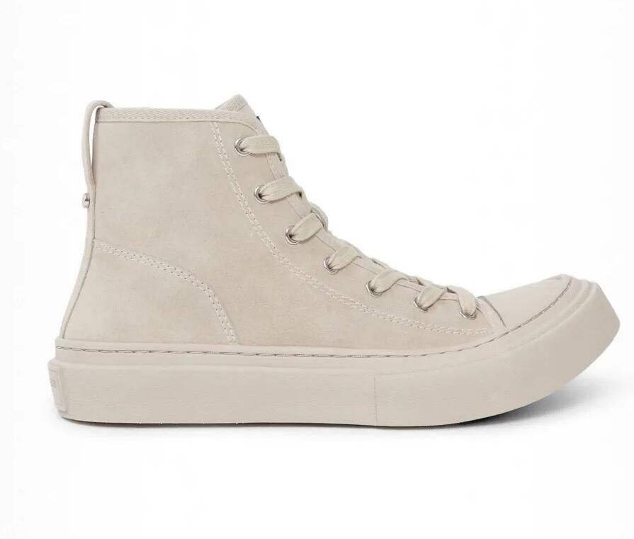 Ann Demeulemeester Sarin suède leren sneakers Beige