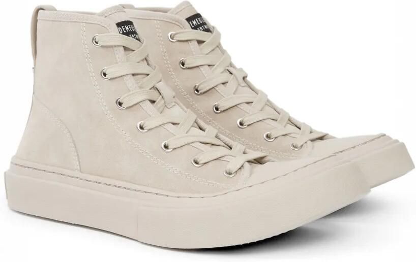 Ann Demeulemeester Sarin suède leren sneakers Beige - Foto 4