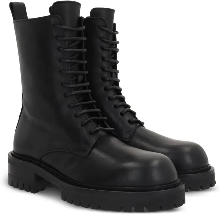 Ann Demeulemeester Skagi combat boots met chunky zool Zwart - Foto 2