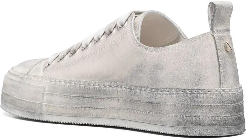 Ann Demeulemeester Sneakers met gerafelde afwerking Grijs - Foto 2