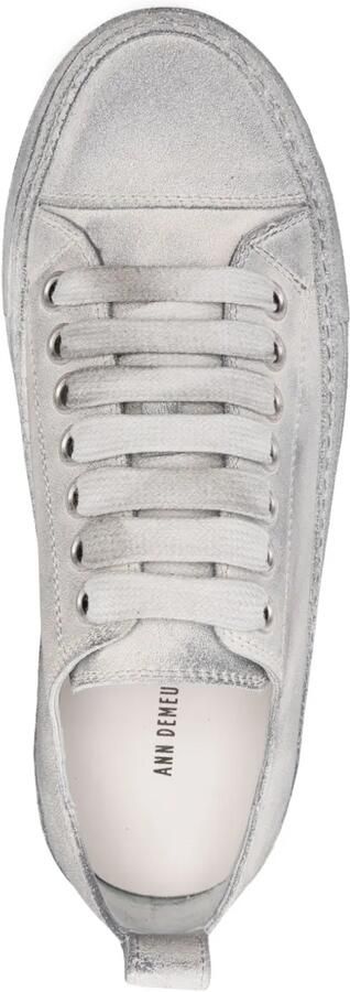 Ann Demeulemeester Sneakers met gerafelde afwerking Grijs - Foto 4