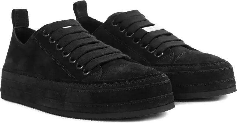 Ann Demeulemeester Suède sneakers Zwart - Foto 4