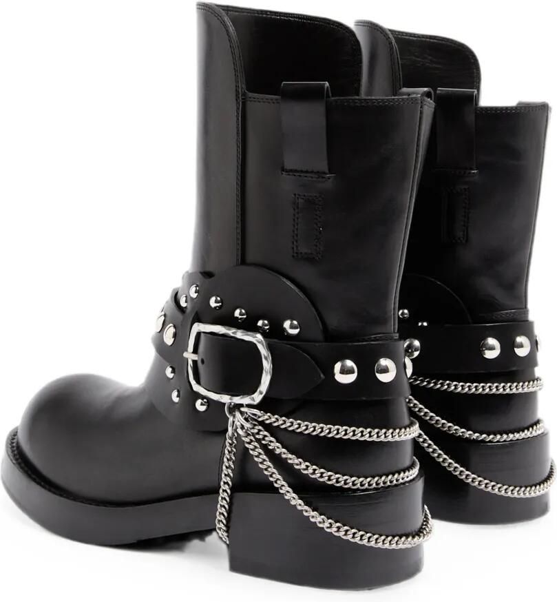 Ann Demeulemeester Tuxon laarzen met kettingdetail en studs Zwart - Foto 2