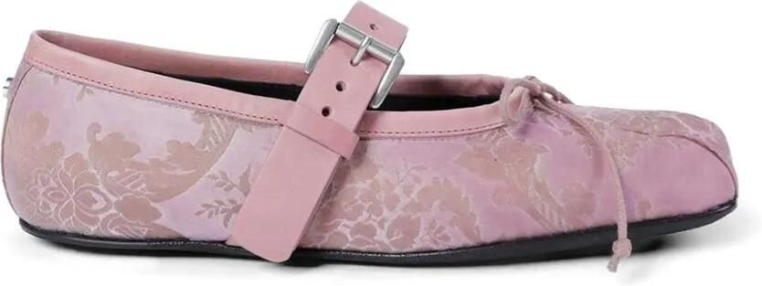 Ann Demeulemeester Zoey ballerina's met gesp Roze