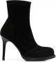 Ann Demeulemeester Leren laarzen Zwart - Thumbnail 1