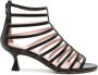 Anna F. 3745 leren sandalen Zwart - Thumbnail 1