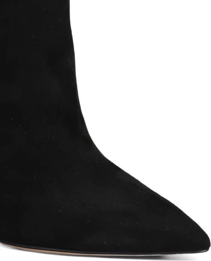 Anna F. point-toe stiletto-heel knee-high boots Zwart - Foto 2