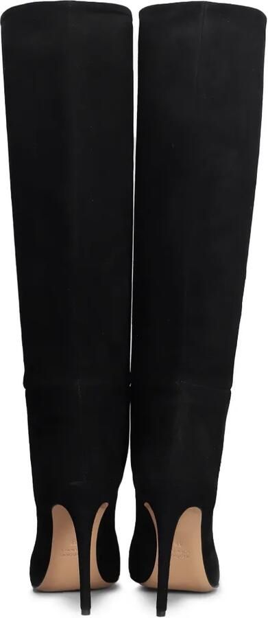 Anna F. point-toe stiletto-heel knee-high boots Zwart - Foto 5