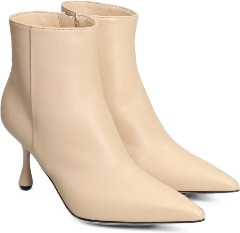 Anna F. pointed-toe ankle boots Beige - Foto 2