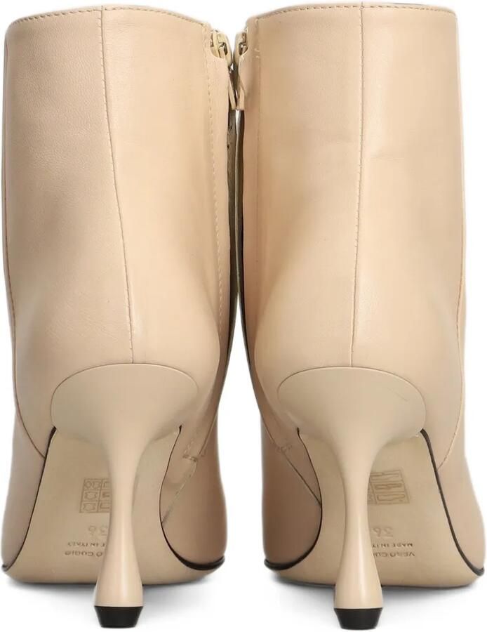Anna F. pointed-toe ankle boots Beige - Foto 3