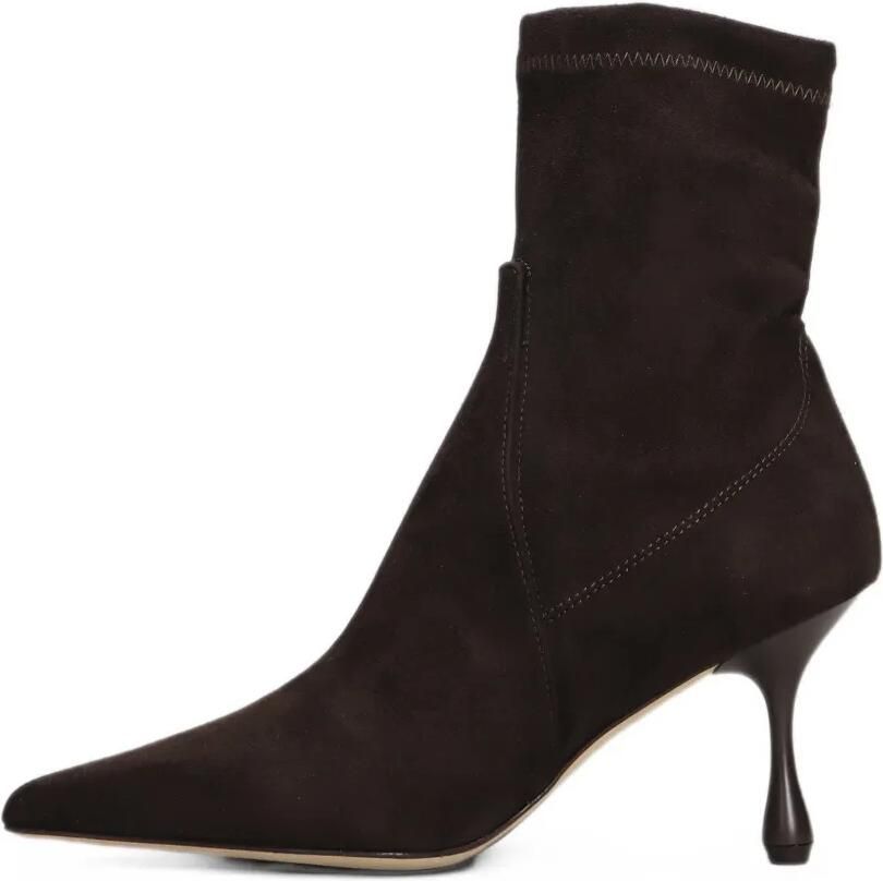 Anna F. pointed-toe ankle boots Bruin - Foto 3