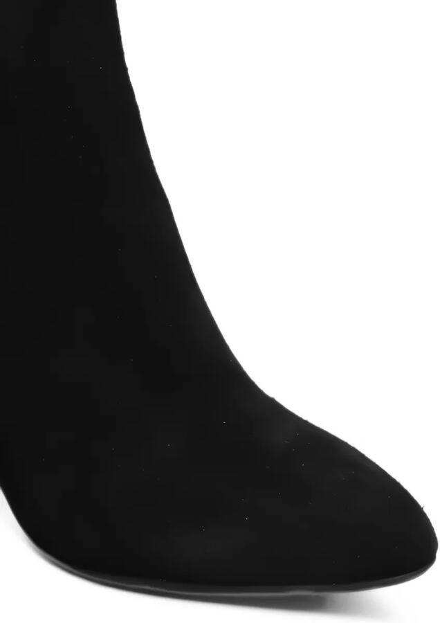Anna F. pointed-toe block-heel ankle boots Zwart - Foto 4