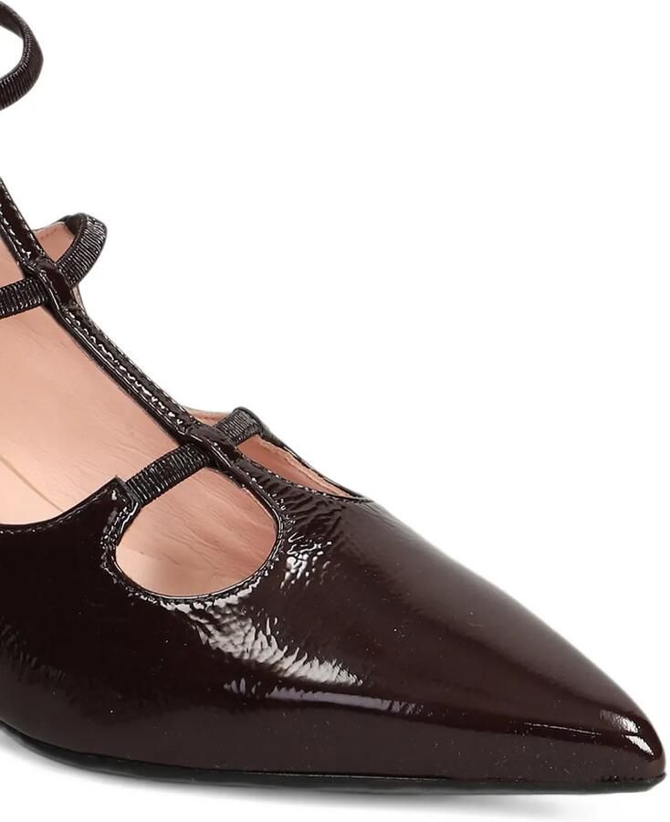 Anna F. Pumps met puntige neus Rood - Foto 2