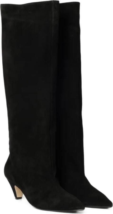 Anna F. pointed-toe kitten-heel boots Zwart - Foto 2