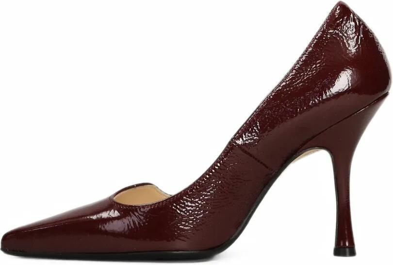 Anna F. Pumps met puntige neus Rood - Foto 5