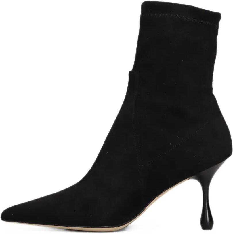 Anna F. pointed-toe sock boots Zwart - Foto 3