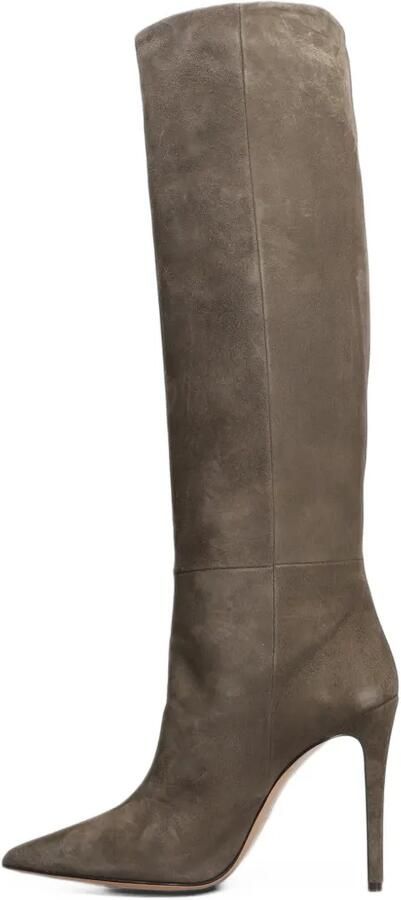 Anna F. pointed-toe stiletto-heel boots Grijs - Foto 4