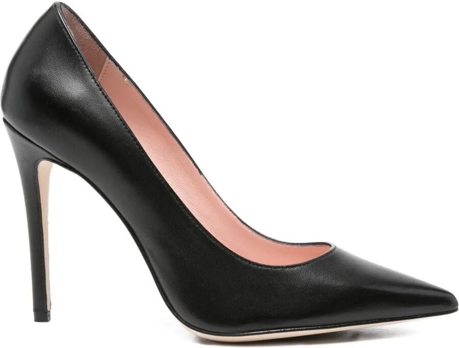Anna F. Pumps met puntige neus Zwart
