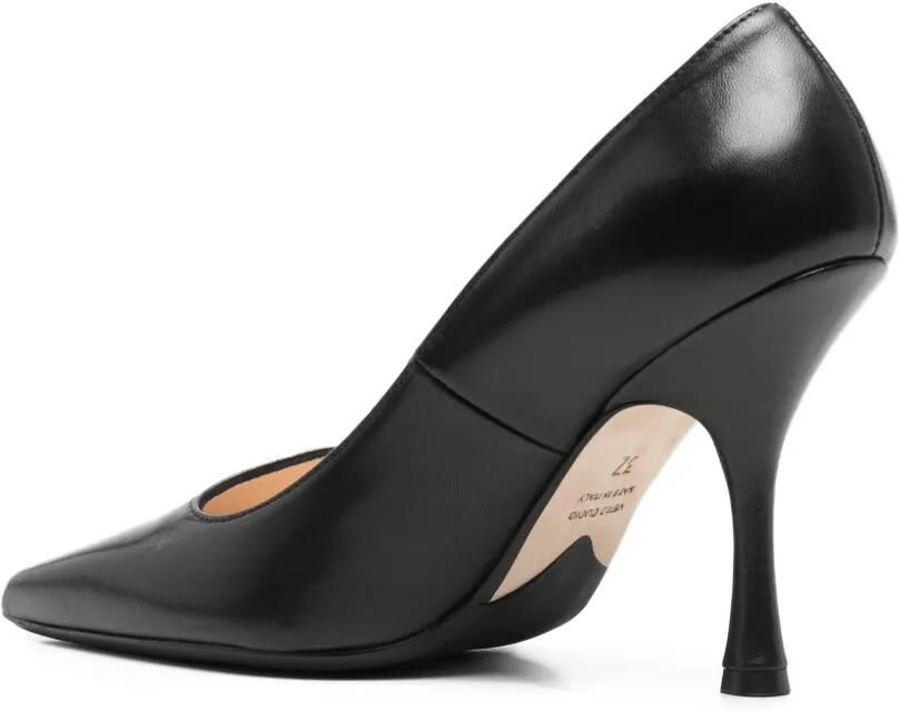 Anna F. Pumps met puntige neus Zwart - Foto 3