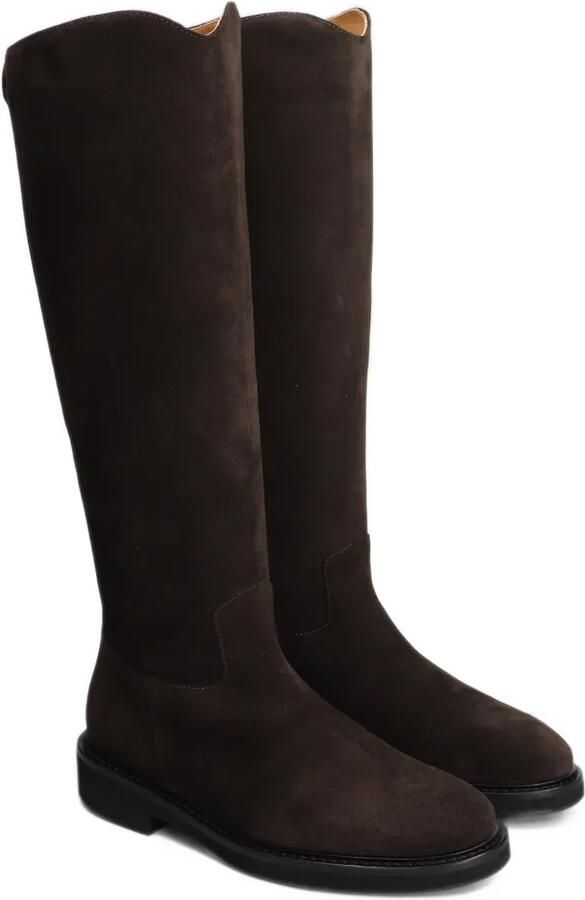 Anna F. rear-zip knee-high boots Bruin - Foto 2