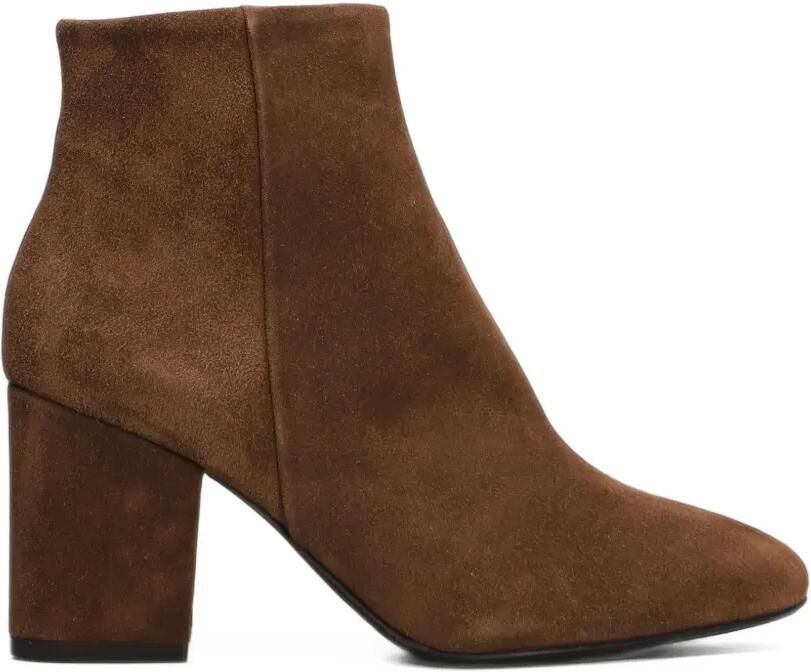 Anna F. suede block-heel ankle boots Bruin
