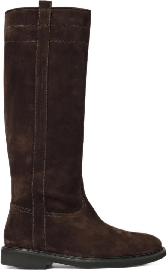 Anna F. suede knee-high boots Bruin