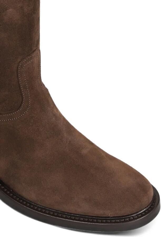 Anna F. suede knee-high boots Bruin - Foto 2