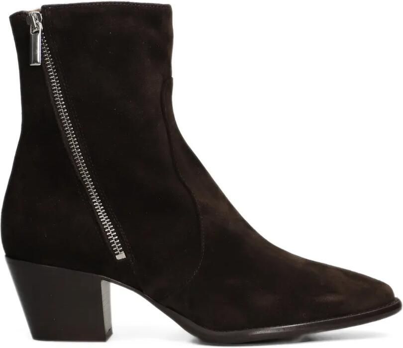 Anna F. suede side-zip ankle boots Bruin