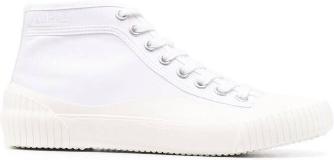 A.P.C. High-top sneakers Wit