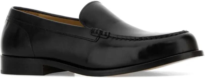 A.P.C. Leren loafers Zwart