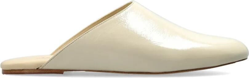 A.P.C. Leren muiltjes Beige