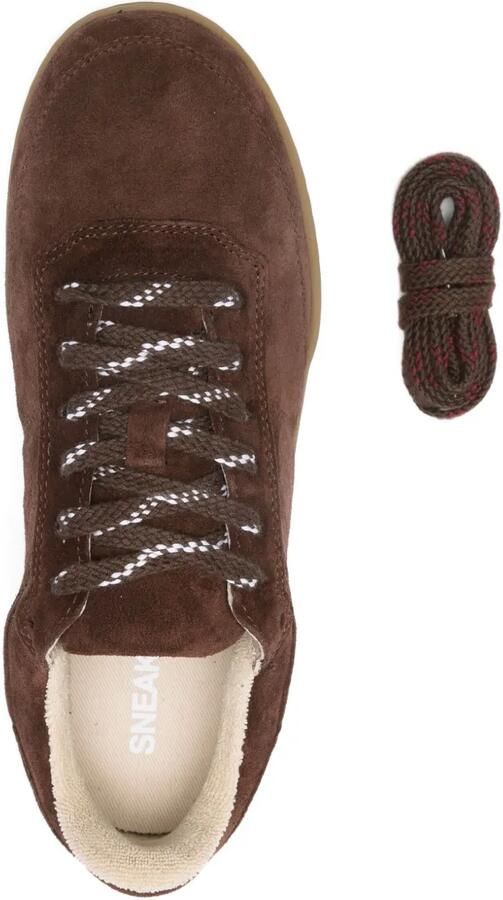 A.P.C. Suède sneakers Bruin - Foto 2