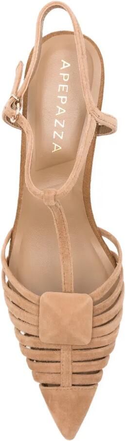 APEPAZZA Suède pumps Beige - Foto 2