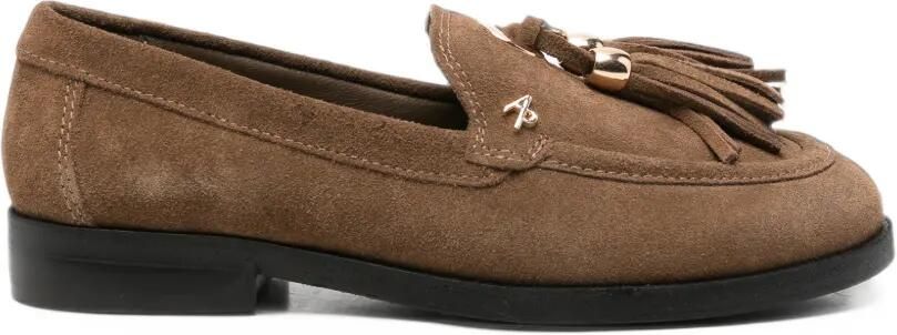 APEPAZZA tassel-detail loafers Bruin