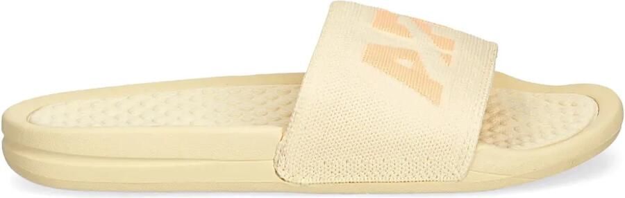 APL: ATHLETIC PROPULSION LABS Big Logo TechLoom slippers Geel