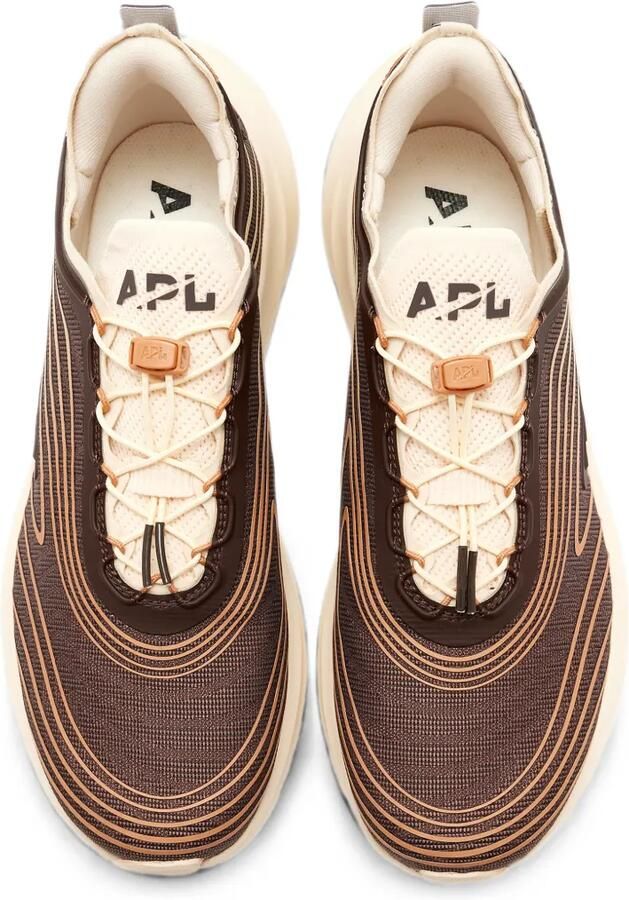 APL: ATHLETIC PROPULSION LABS Sneakers met vlakken en koordstoppersluiting Bruin - Foto 2